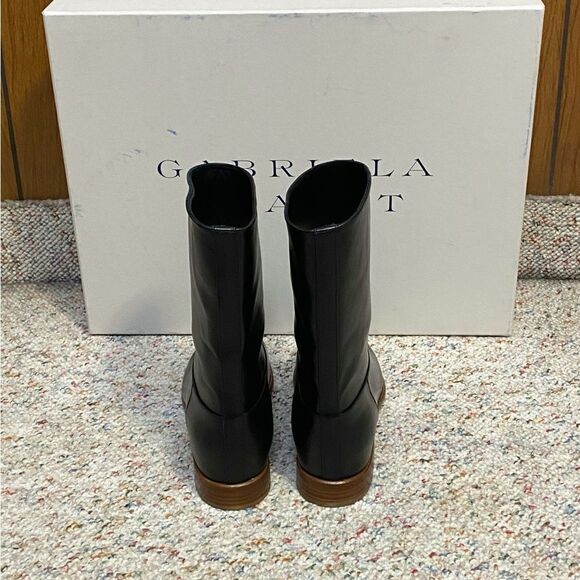 Gabriela Hearst Tina Leather Flat Boots size 36 - Picture 5 of 12